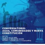 conversatorio agua, comunidades y nueva constitución