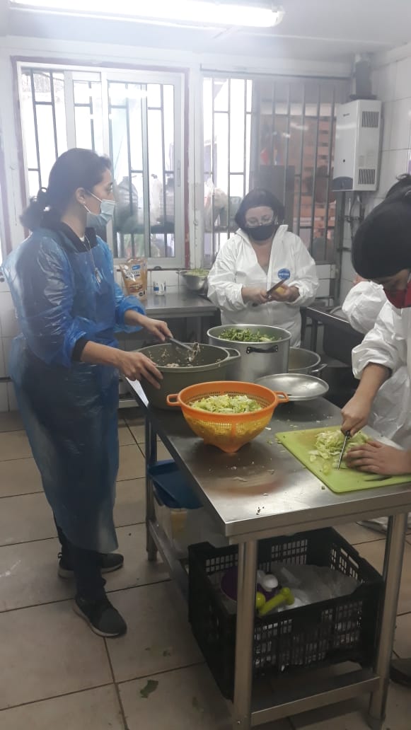 OLLA COMÚN EN LA LEGUA DE EMERGENCIA