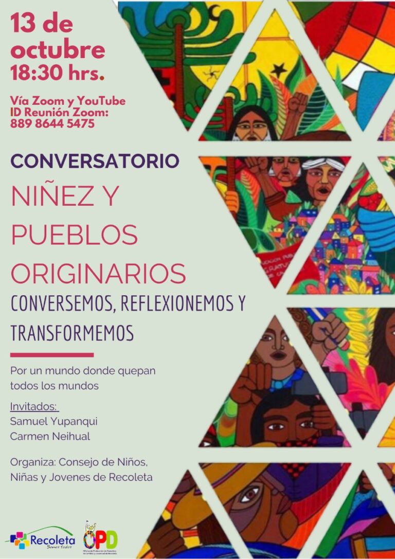 CONVERSATORIO NIÑEZ Y PUEBLOS ORIGINARIOS