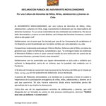 declaración pública