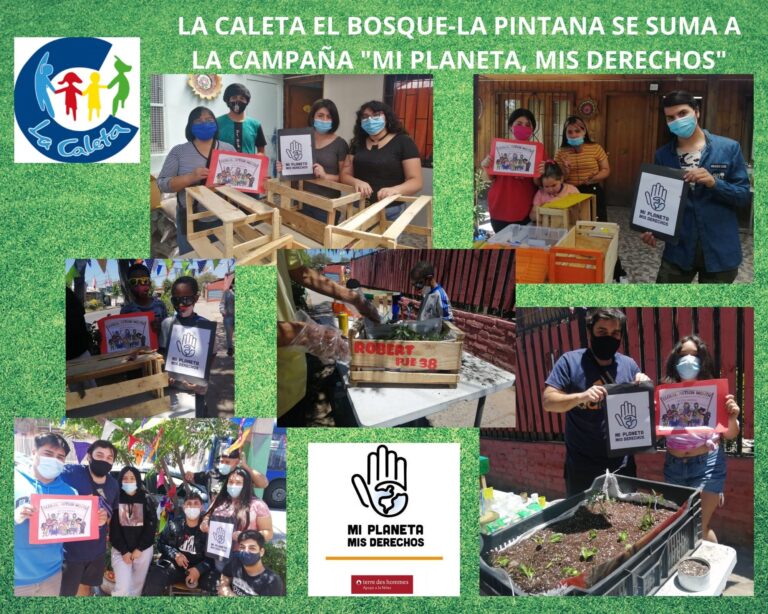 LA CALETA EL BOSQUE SE SUMA A LA CAMPAÑA #MI PLANETA, MIS DERECHOS