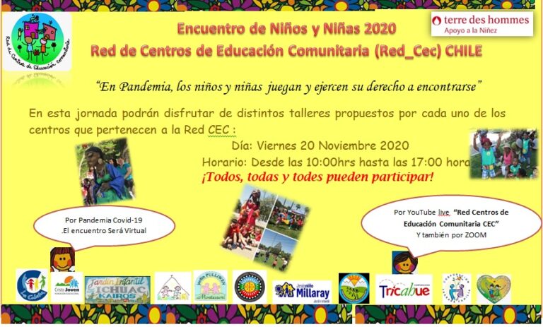 ENCUENTRO DE NIÑOS Y NIÑAS 2020